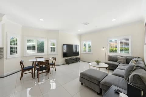 6522 N Golden West Ave — living and dining area