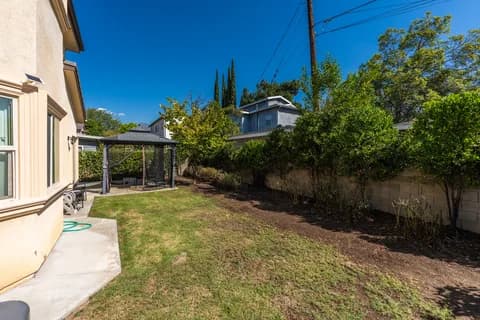 6522 N Golden West Ave — backyard